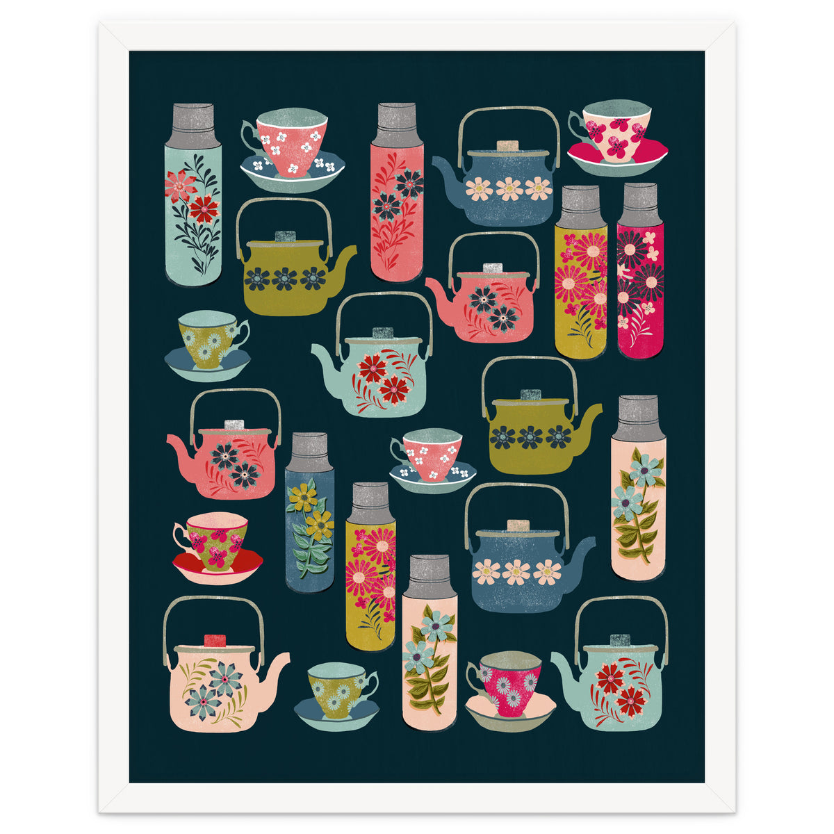 Vintage Thermos and Teapots