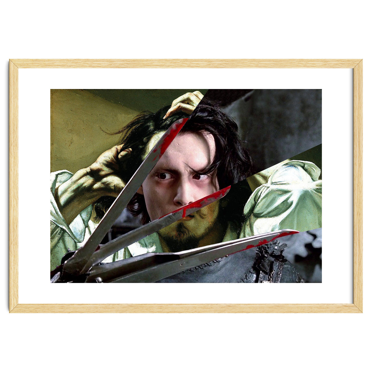 Courbet's The Desperate Man And Edward Scissorhands