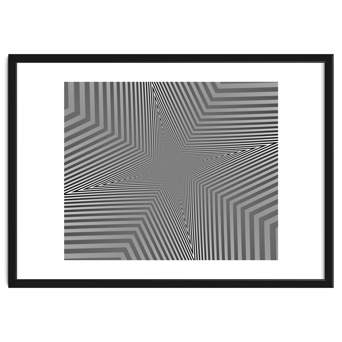 Abstract Triangle Pattern Geometric
