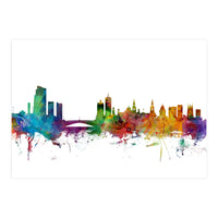 Leeds England Skyline (Print Only)