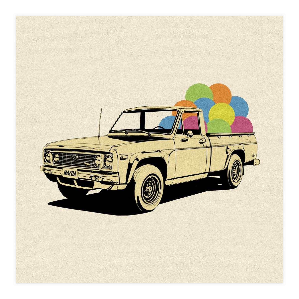 Pickup Truck (Print Only)