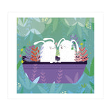 Rabbits in love (Print Only) thumbnail