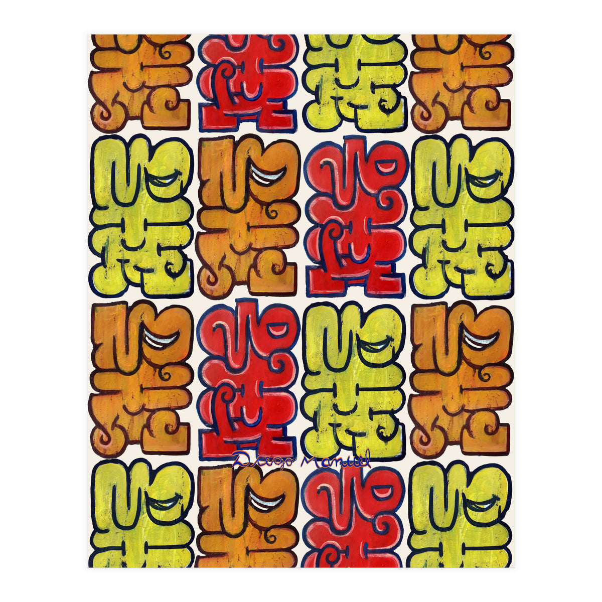 Garffiti 23 29 33 Tapiz B (Print Only)