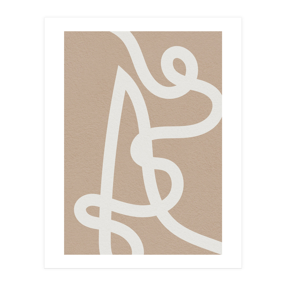 Abstract Minimal Line Art (Print Only)