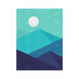 Moonlight mountains (Print Only) thumbnail