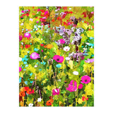 Meadow Flowers, Botanical Nature Landscape Painting (Print Only) thumbnail