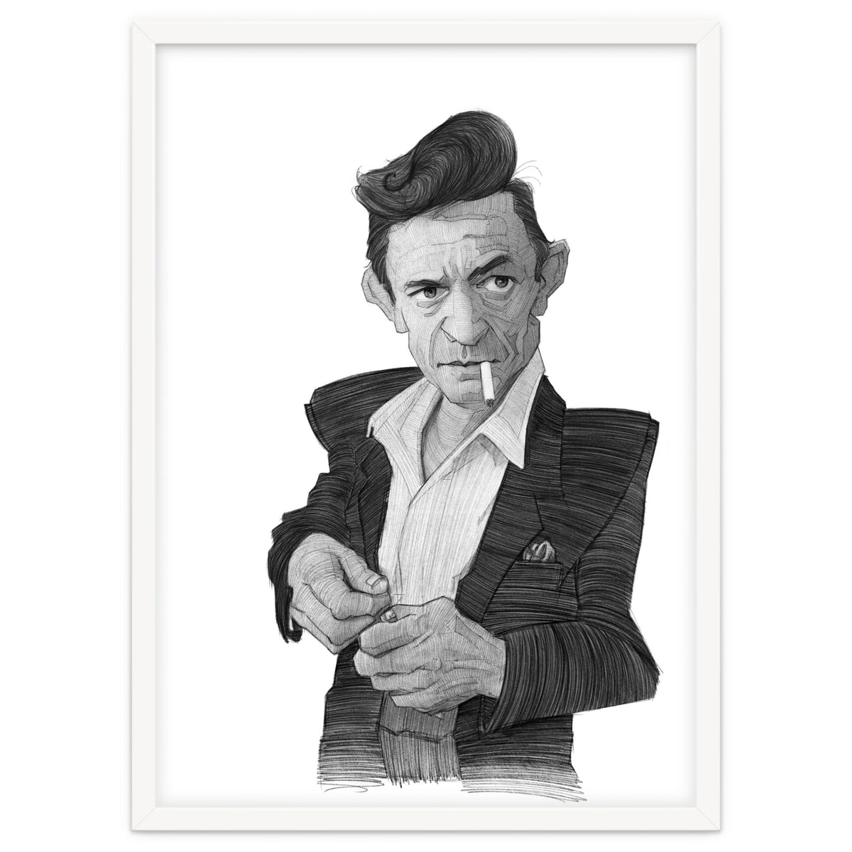 Johnny Cash Portrait