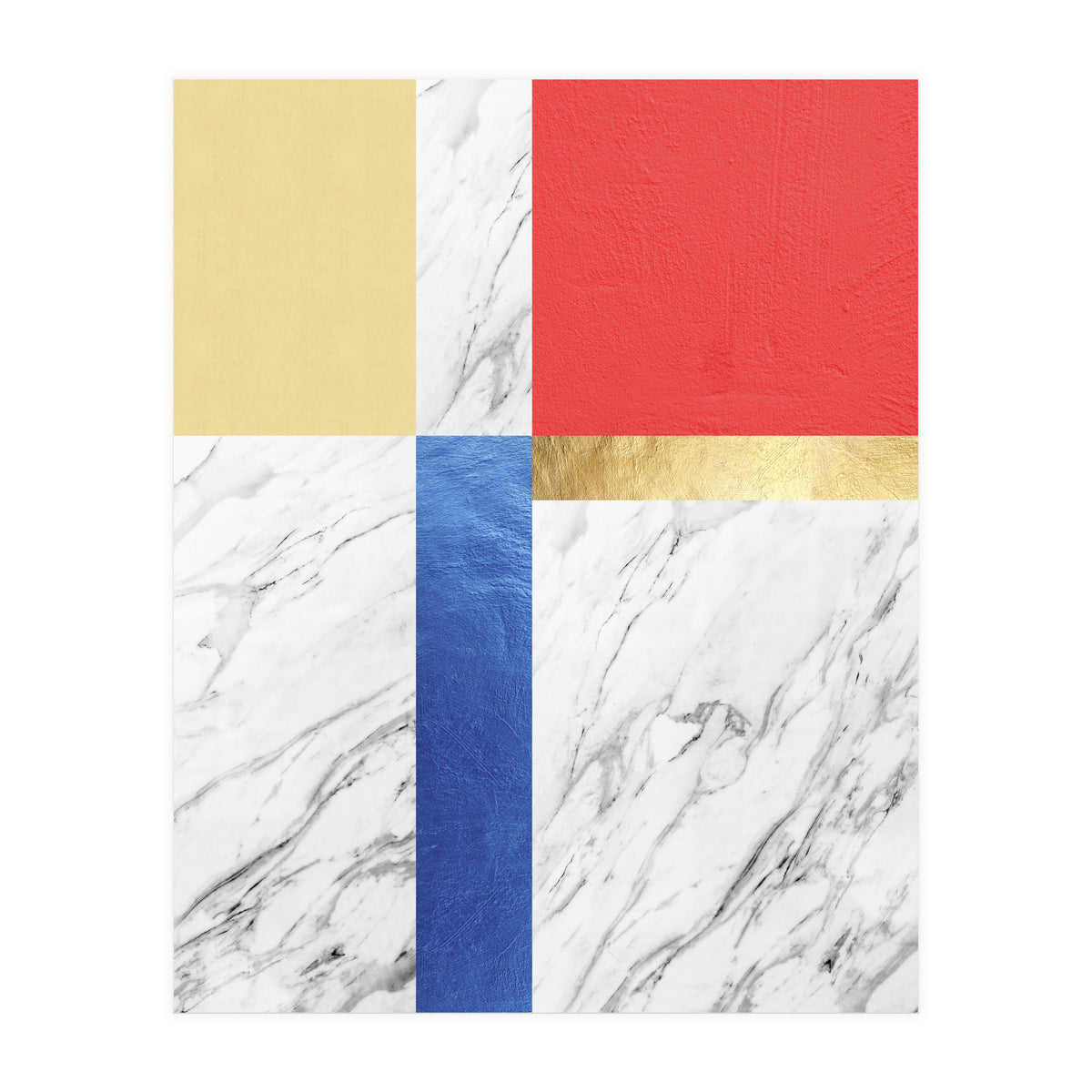 Geometric and golden VII (Print Only)