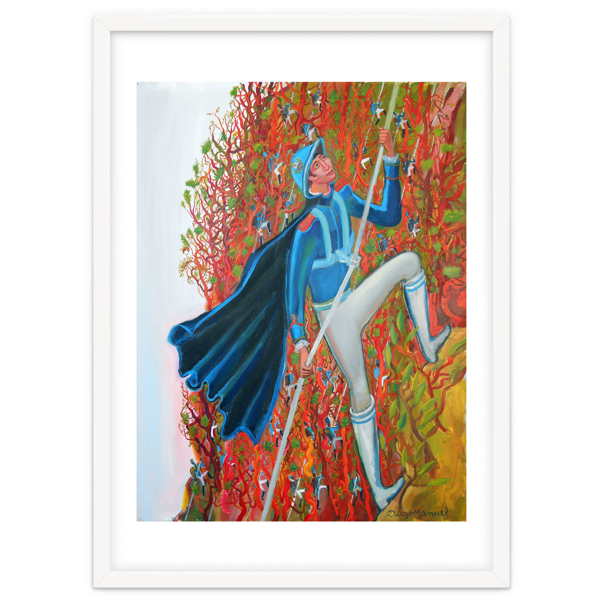 San Martin Cruzando Los Andes