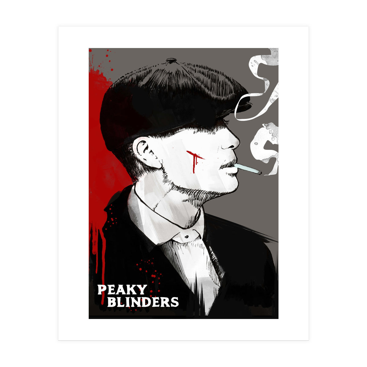 Tommy Shelby poster (Print Only)