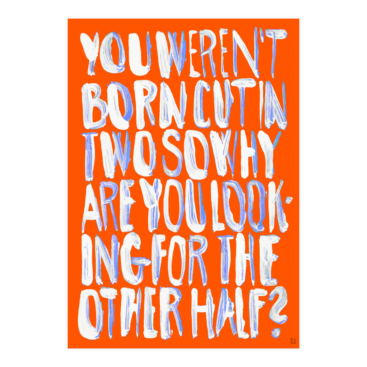 OTHERHALF (Print Only)