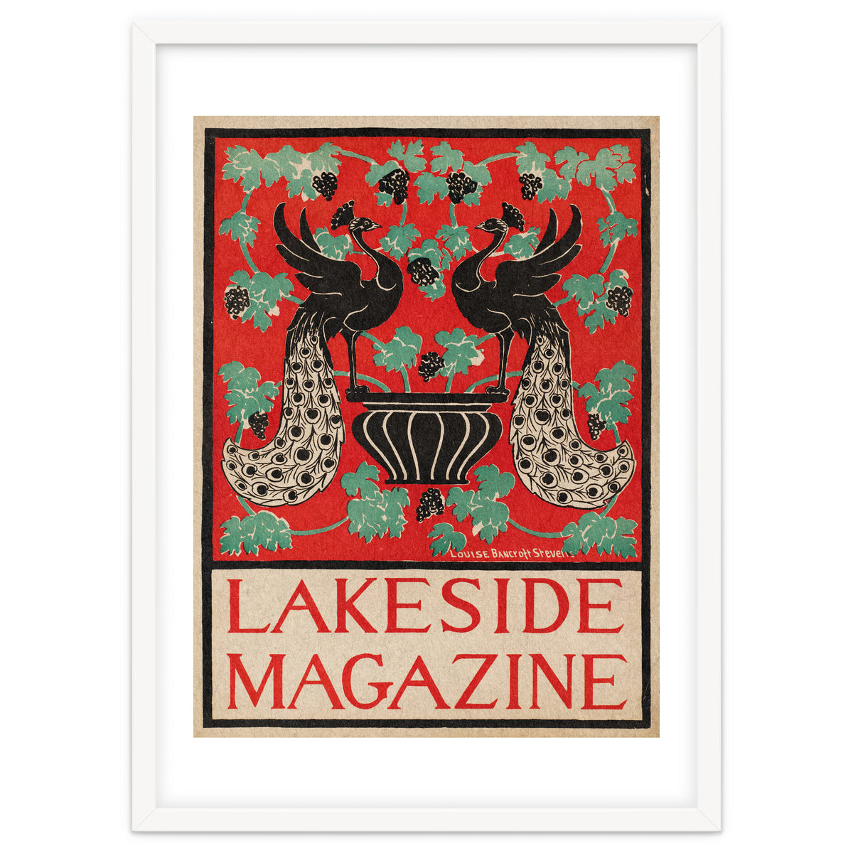 Lakeside Magazine (With Peacocks)