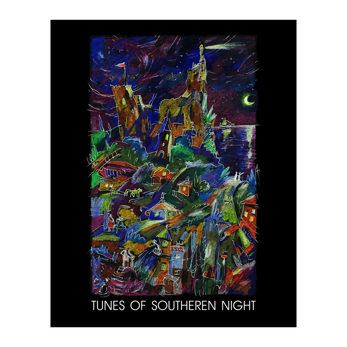 Tunes Of Southern Night (Print Only)