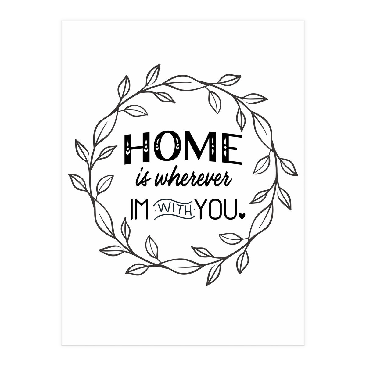 Home With You (Print Only)