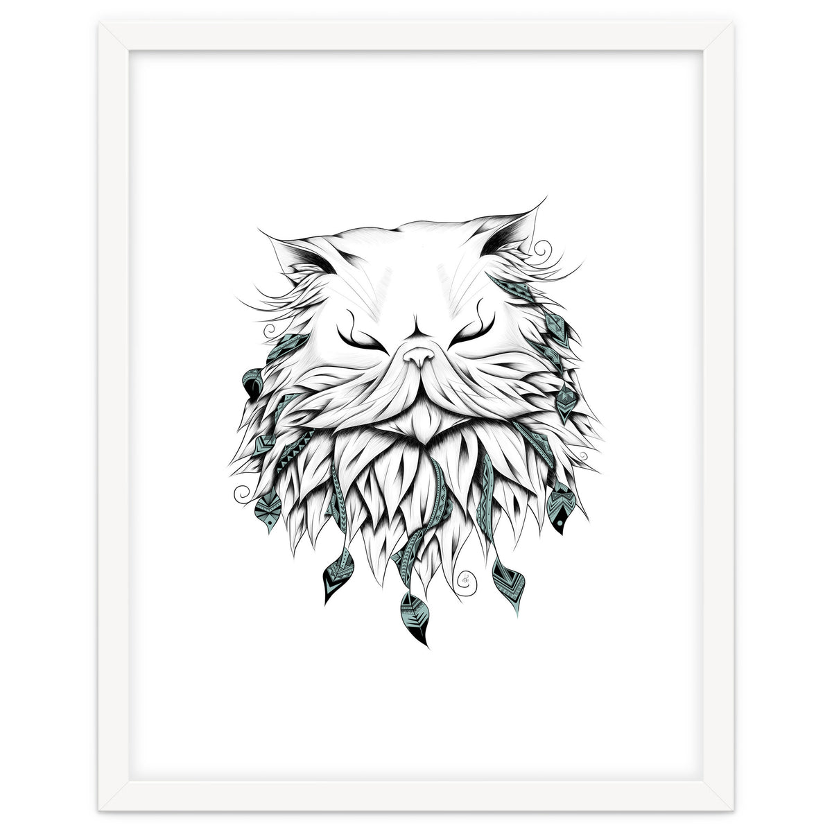 Poetic Persian Cat