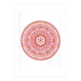 Red & Gold Mandala (Print Only) thumbnail
