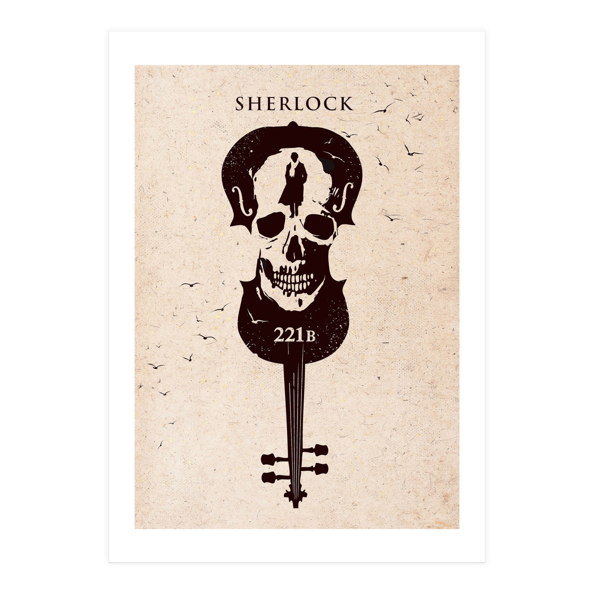 Sherlock movie poster (Print Only)