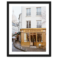 Cafe Montmartre in Paris