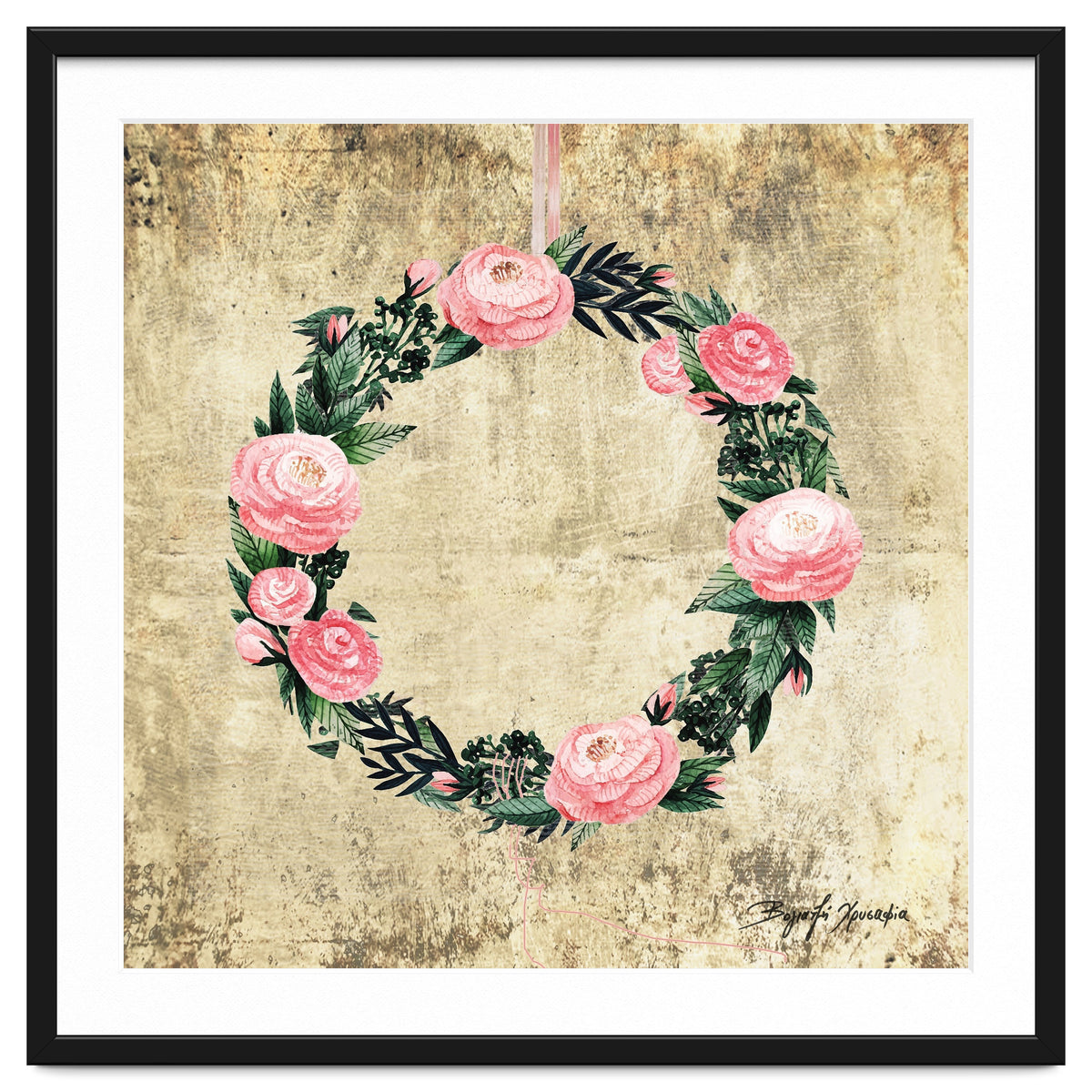 Wreath #Rose Flowers #Royal collection