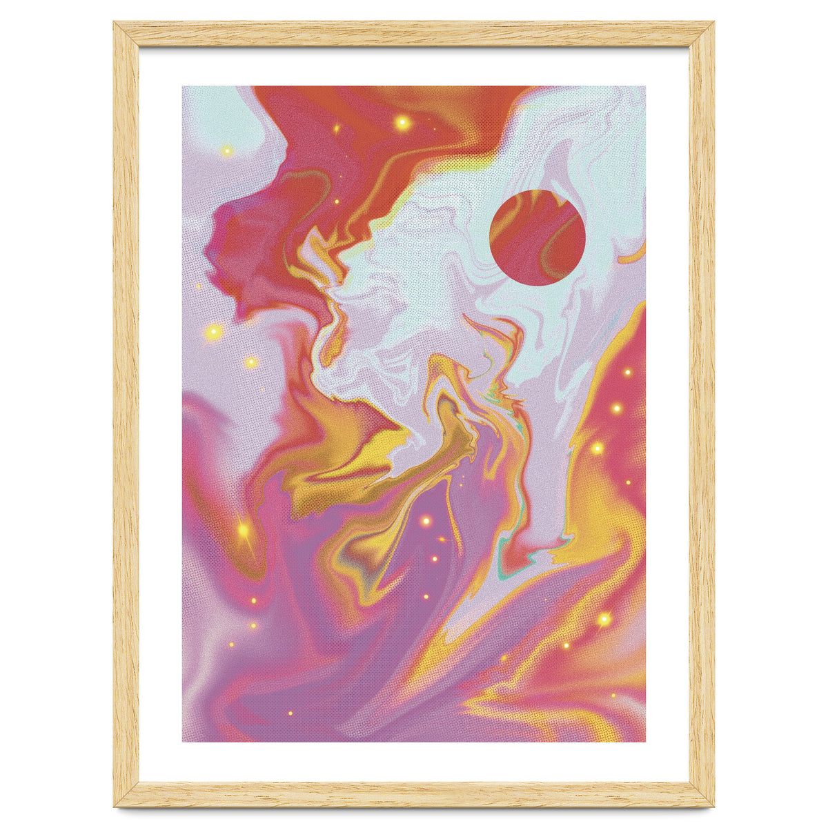 Red Planet Mars Space Marble