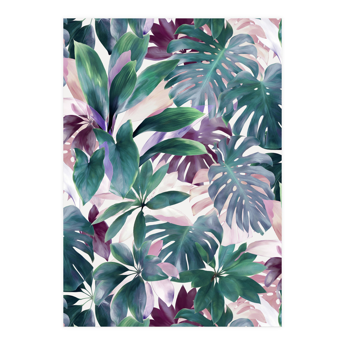 Tropical Emerald Jungle (Print Only)