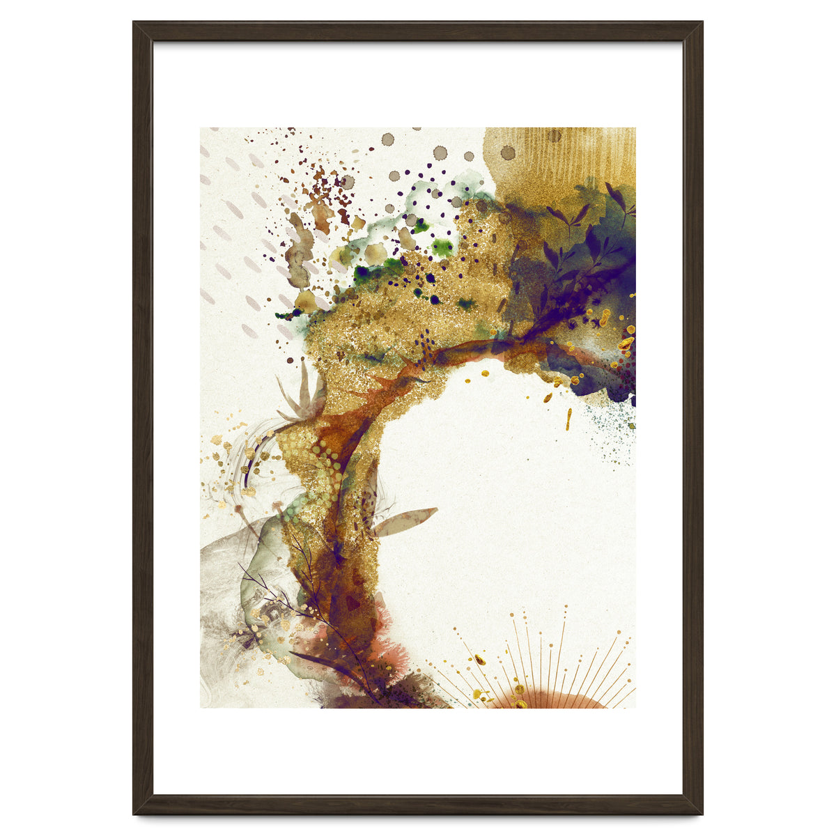 Abstract Floral - Autumn Winds