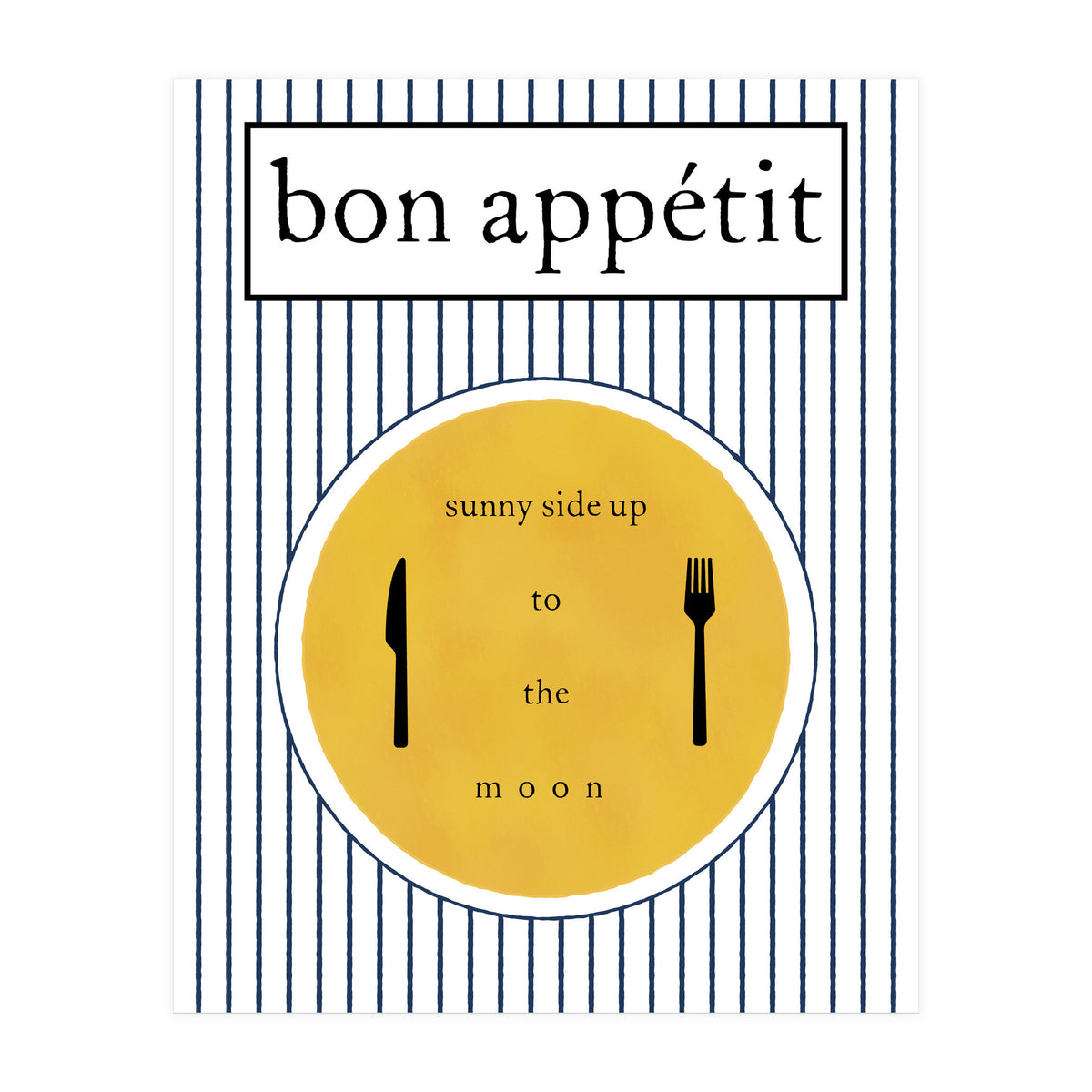 bon appétit   (Print Only)