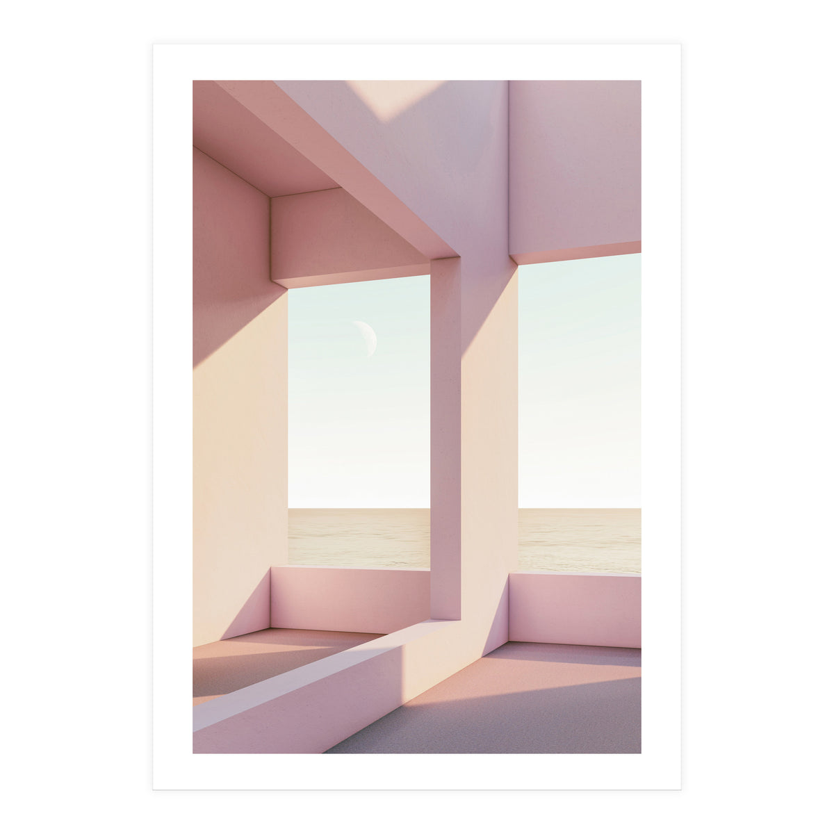 MOON IN THE WINDOW (Print Only)