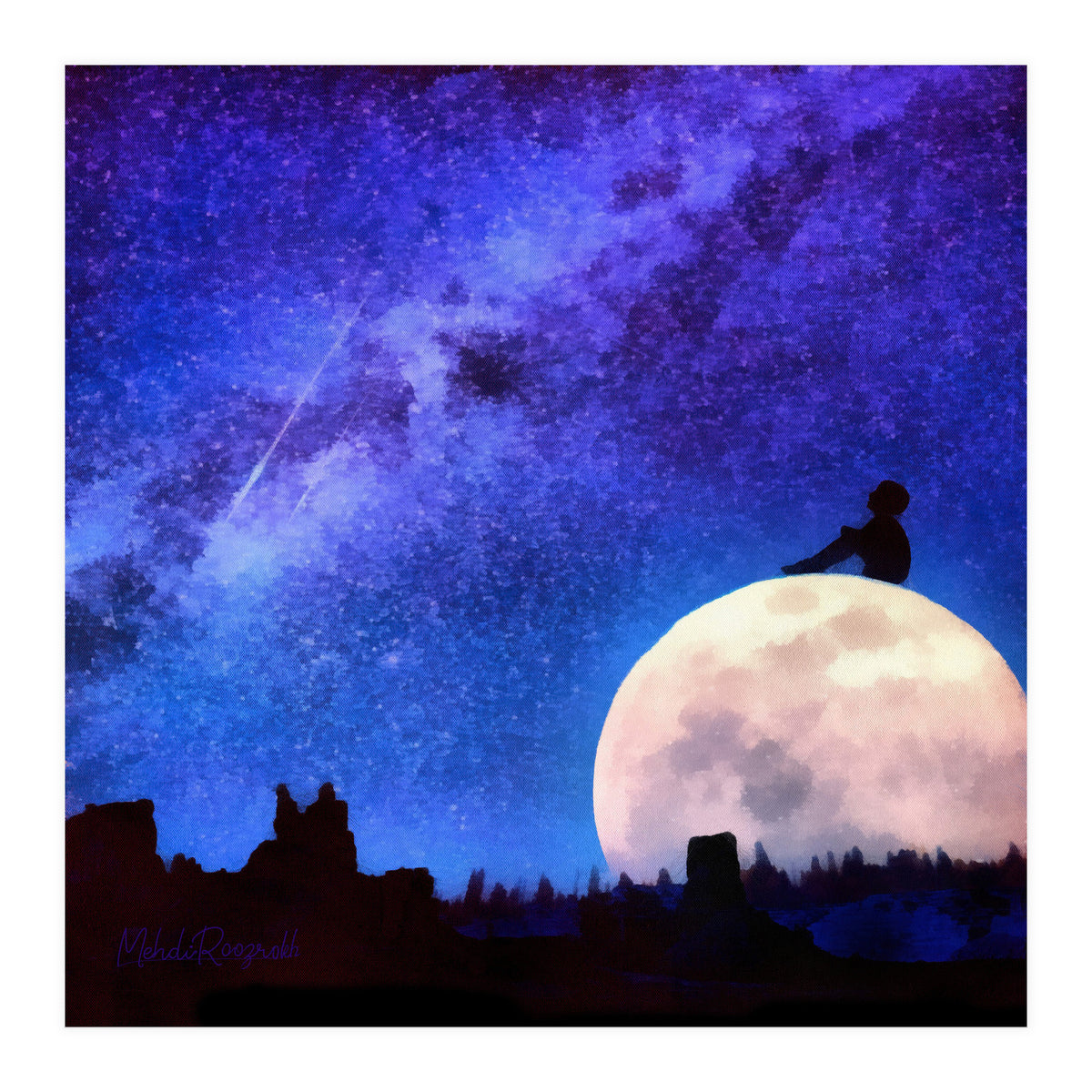 Around Night (Print Only)