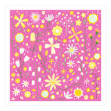 Fresh Flowers Pink (Print Only) thumbnail
