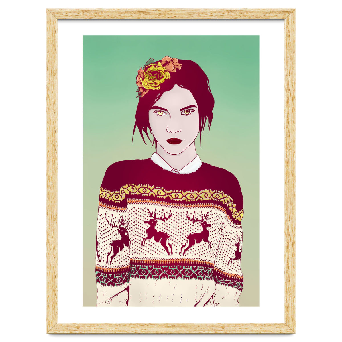 Sweater Weather Lady