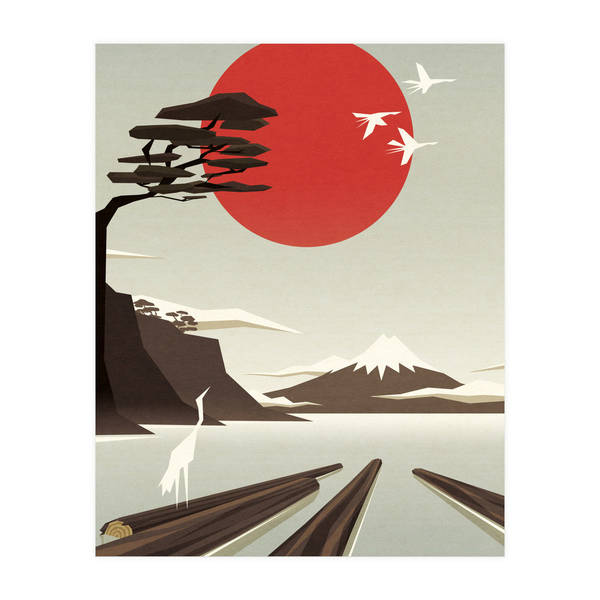 3 Vacant Logs (Print Only)