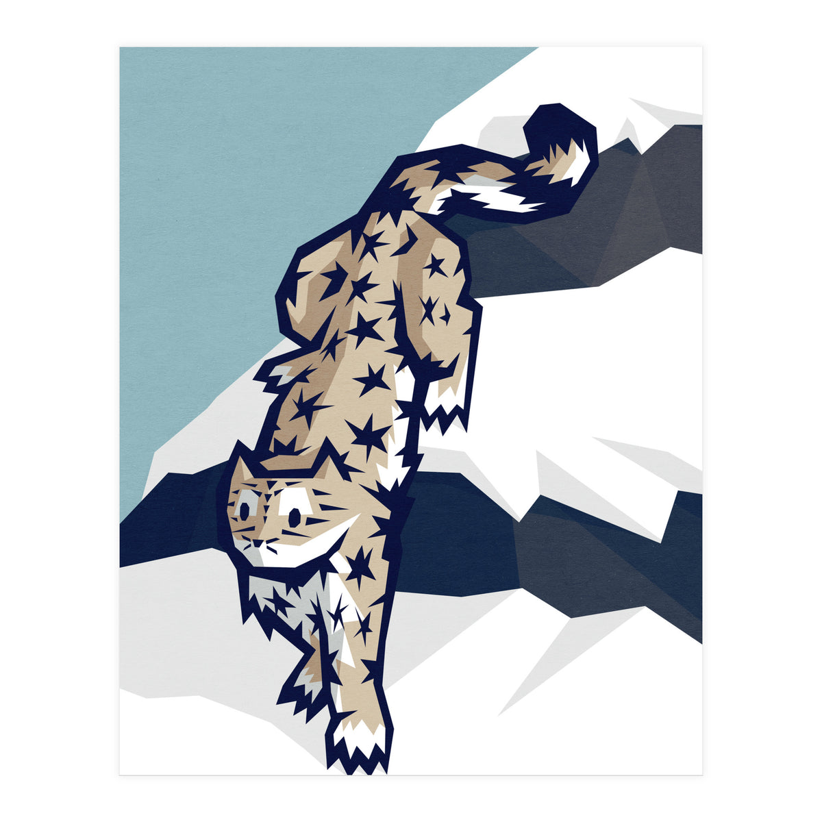 Snow leopard (Print Only)