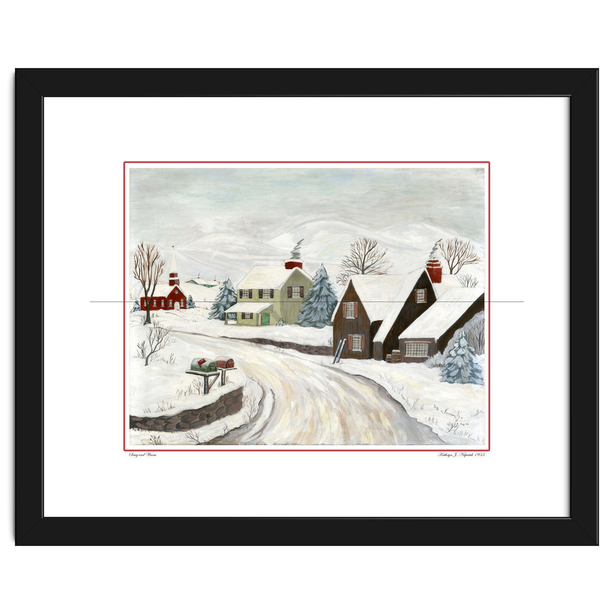 Snug & Warm Watercolor