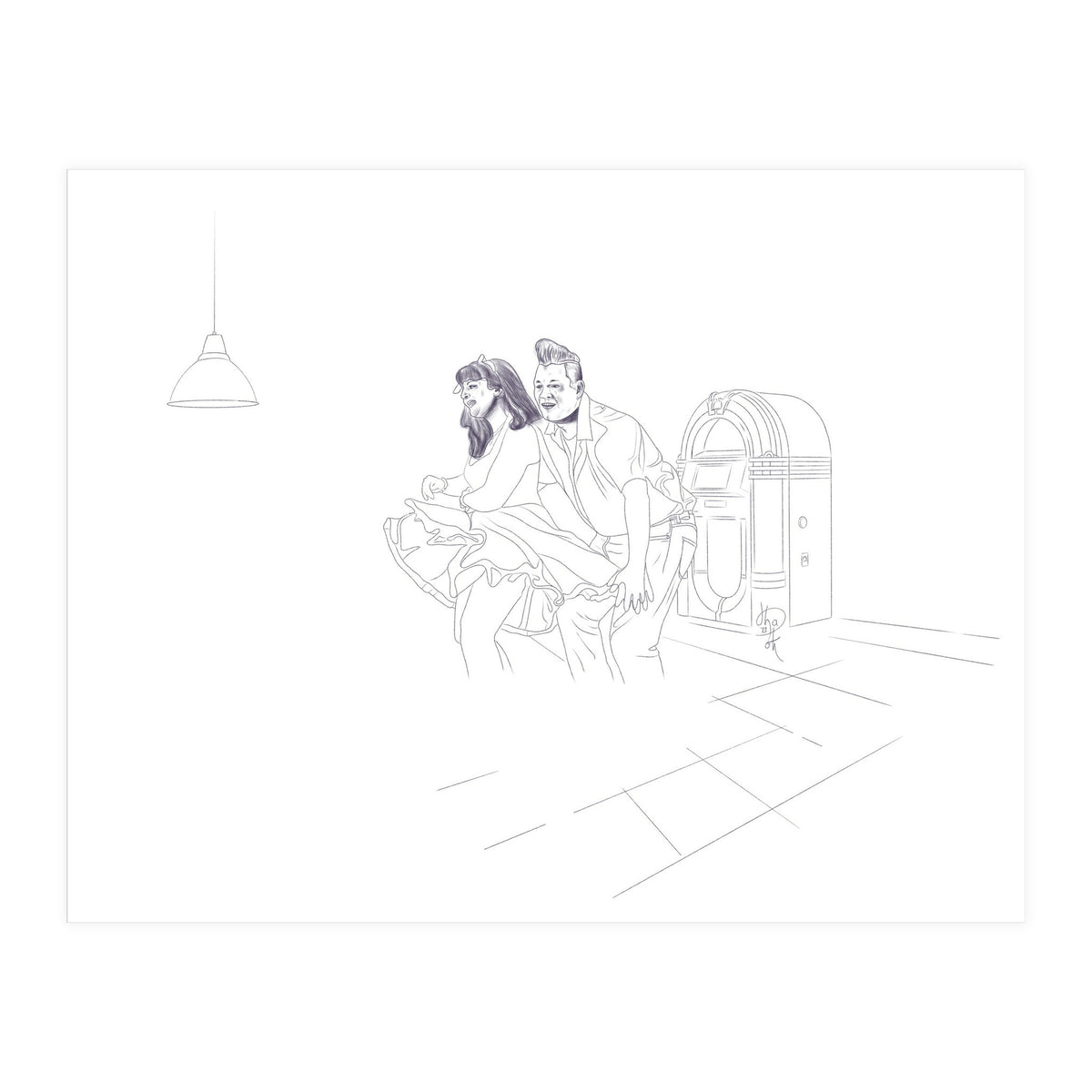 Rock N Roll 5 (Print Only)