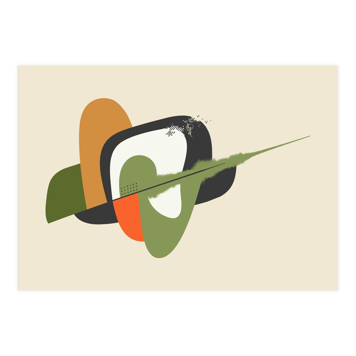 Abstract Space Travel 2 (Print Only)