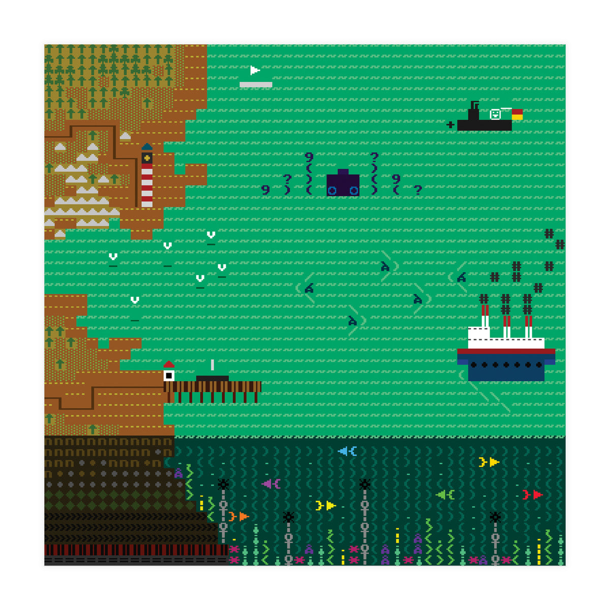 A Coded Message #3 (Print Only)