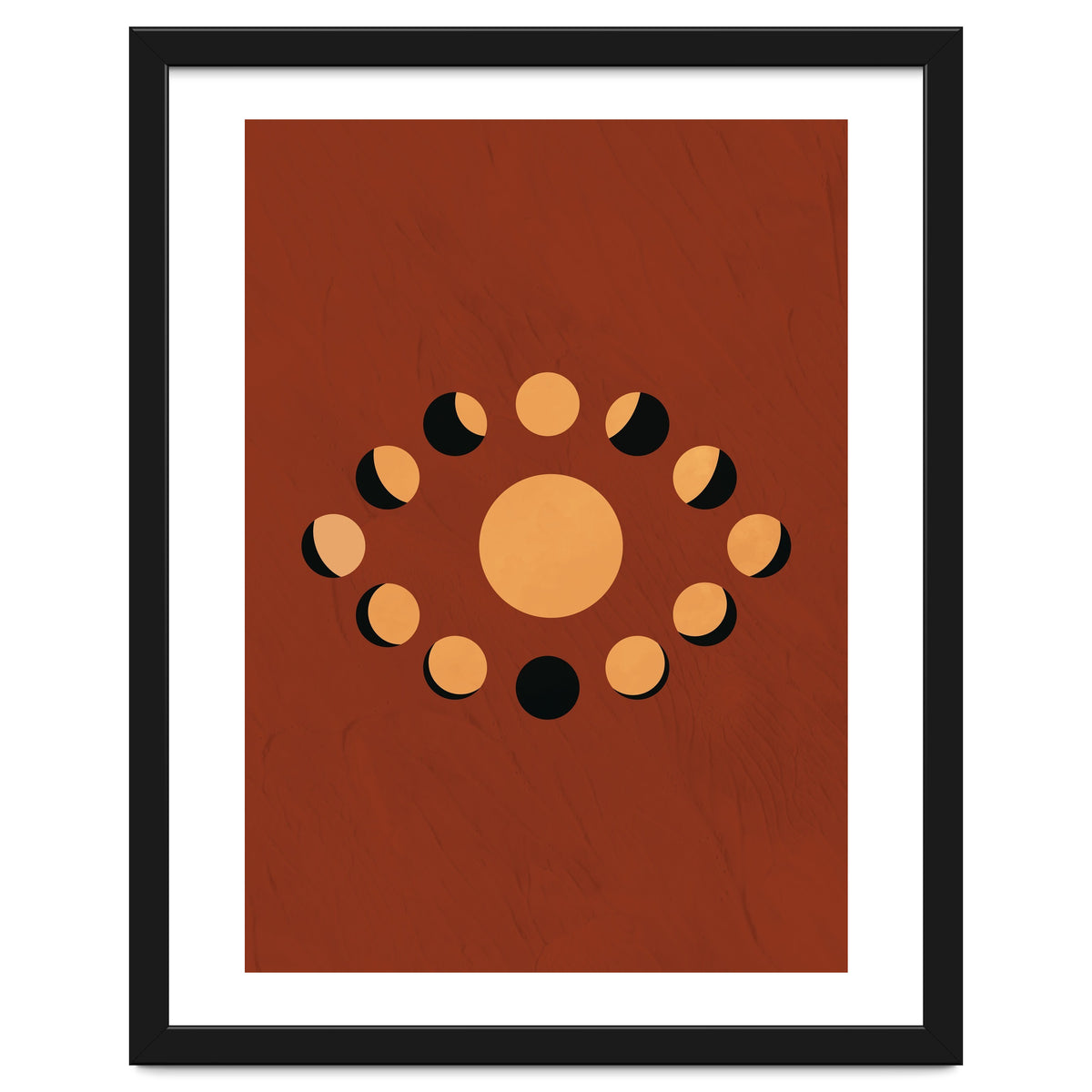 Lunar Eclipse Moon Illustration