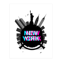 New York circle (Print Only)