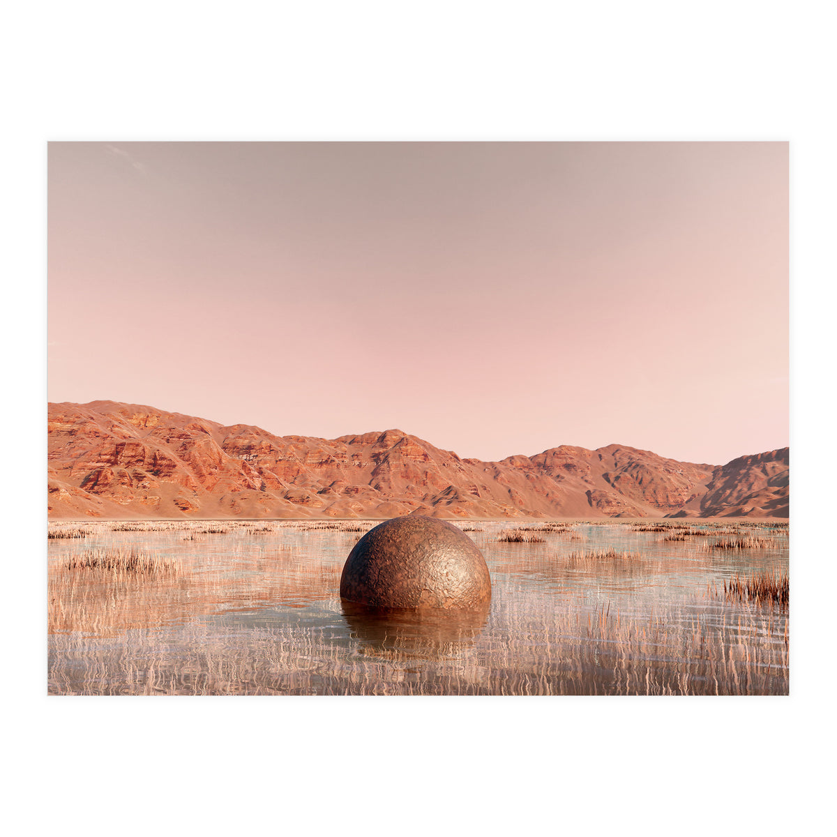 BALL IN THE SWAMP (Print Only)