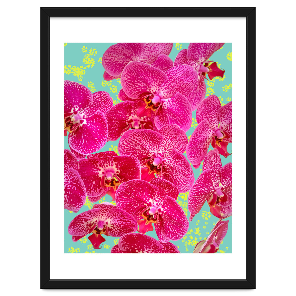 Finding My Way Back To Myself, Botanical Nature Plants Floral, Flowers Garden Colorful Boho Painting Summer Blossom