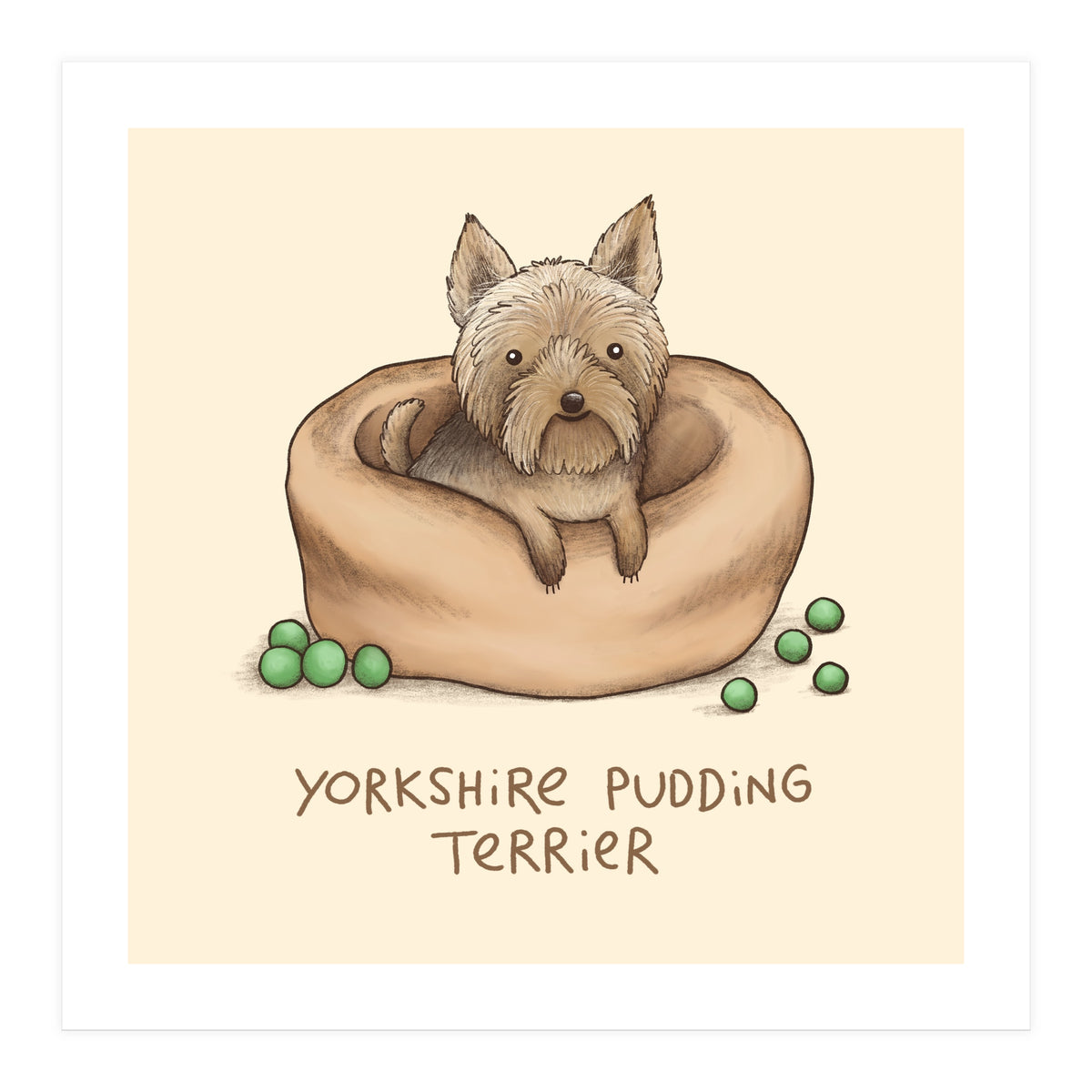 Yorkshire Pudding Terrier (Print Only)
