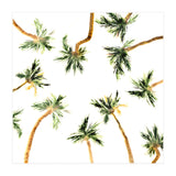Under the coconut palms || watercolor (Print Only) thumbnail