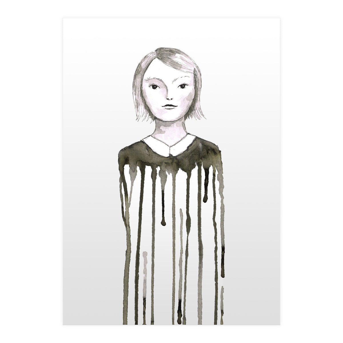 Dripping girl (Print Only)