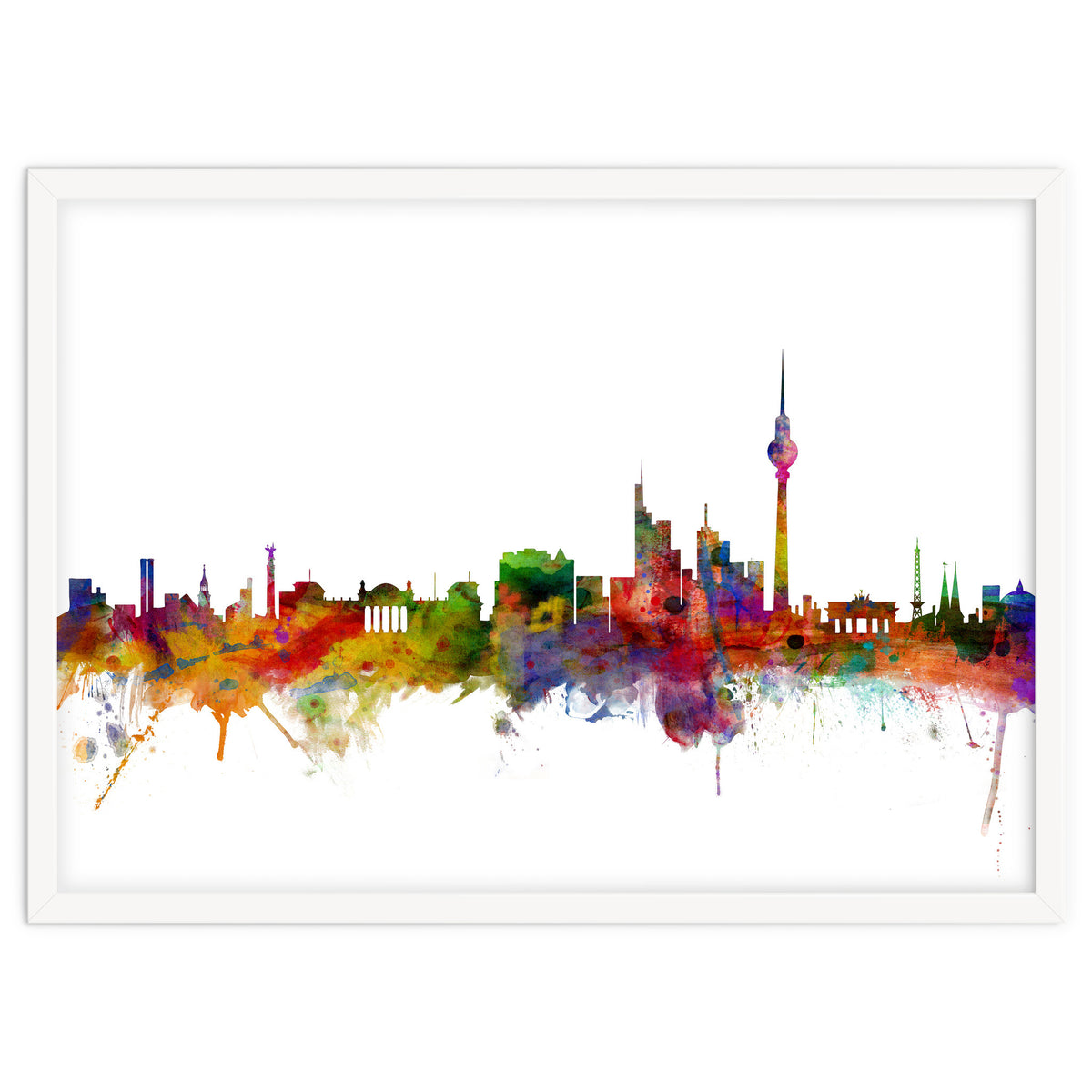 Berlin Germany Skyline