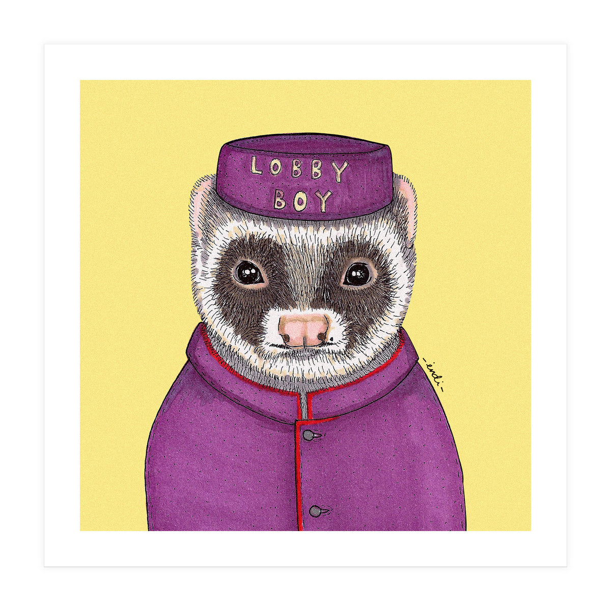 Lobby Boy (Print Only)