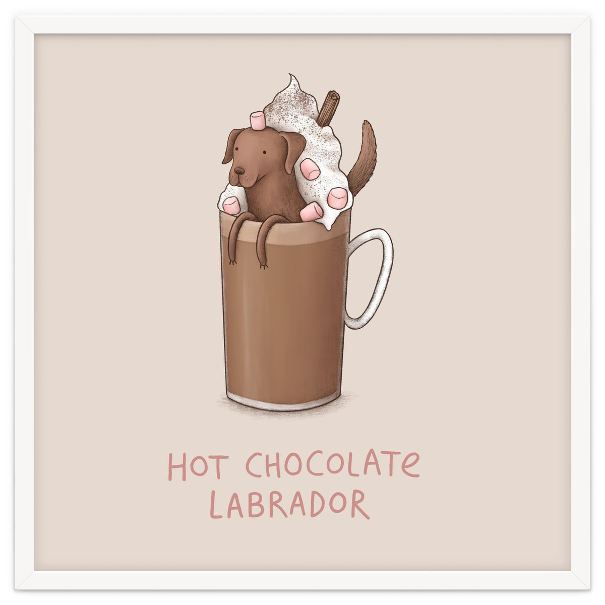 Hot Chocolate Labrador