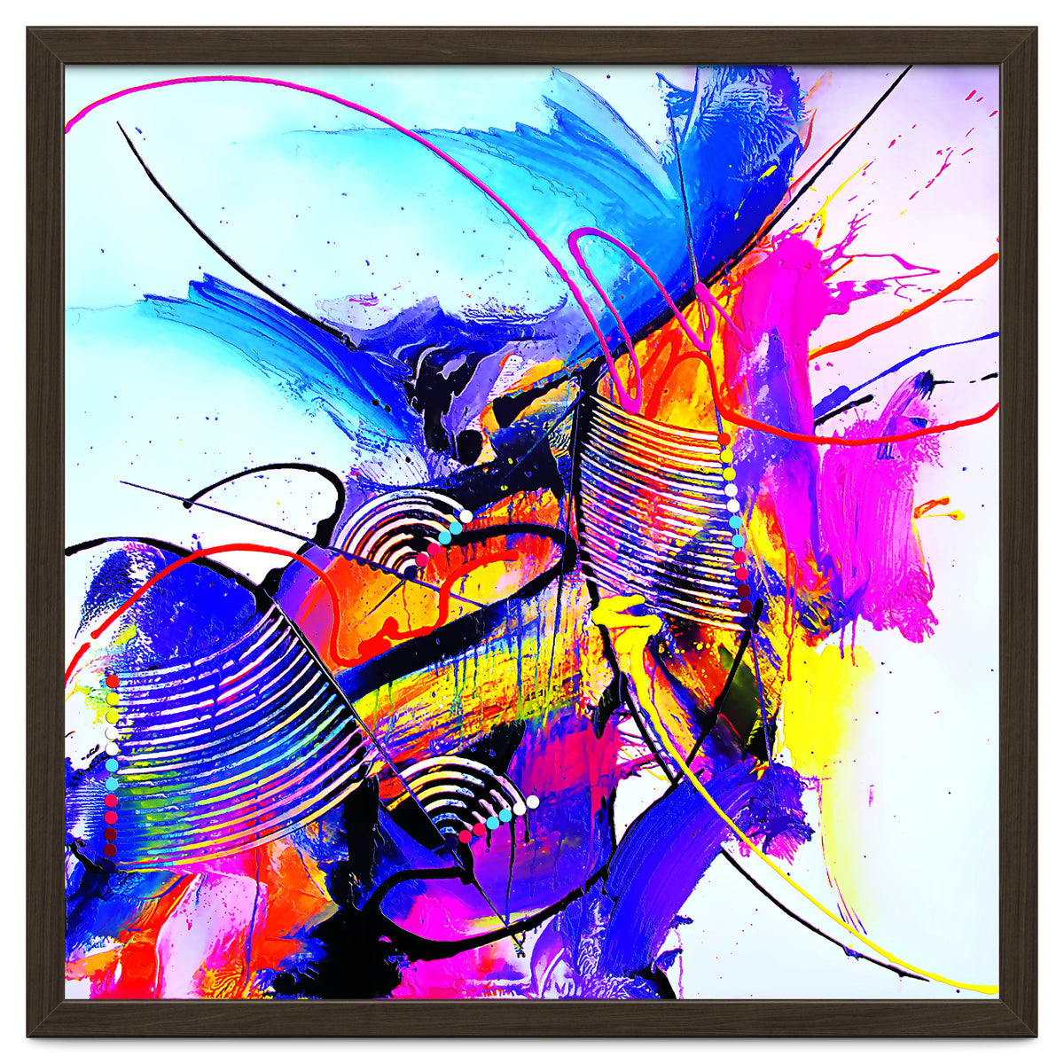 Abstract Art Britto - Qb293