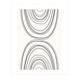 MINIMALIST ART - LINE ARCHES (Print Only) thumbnail