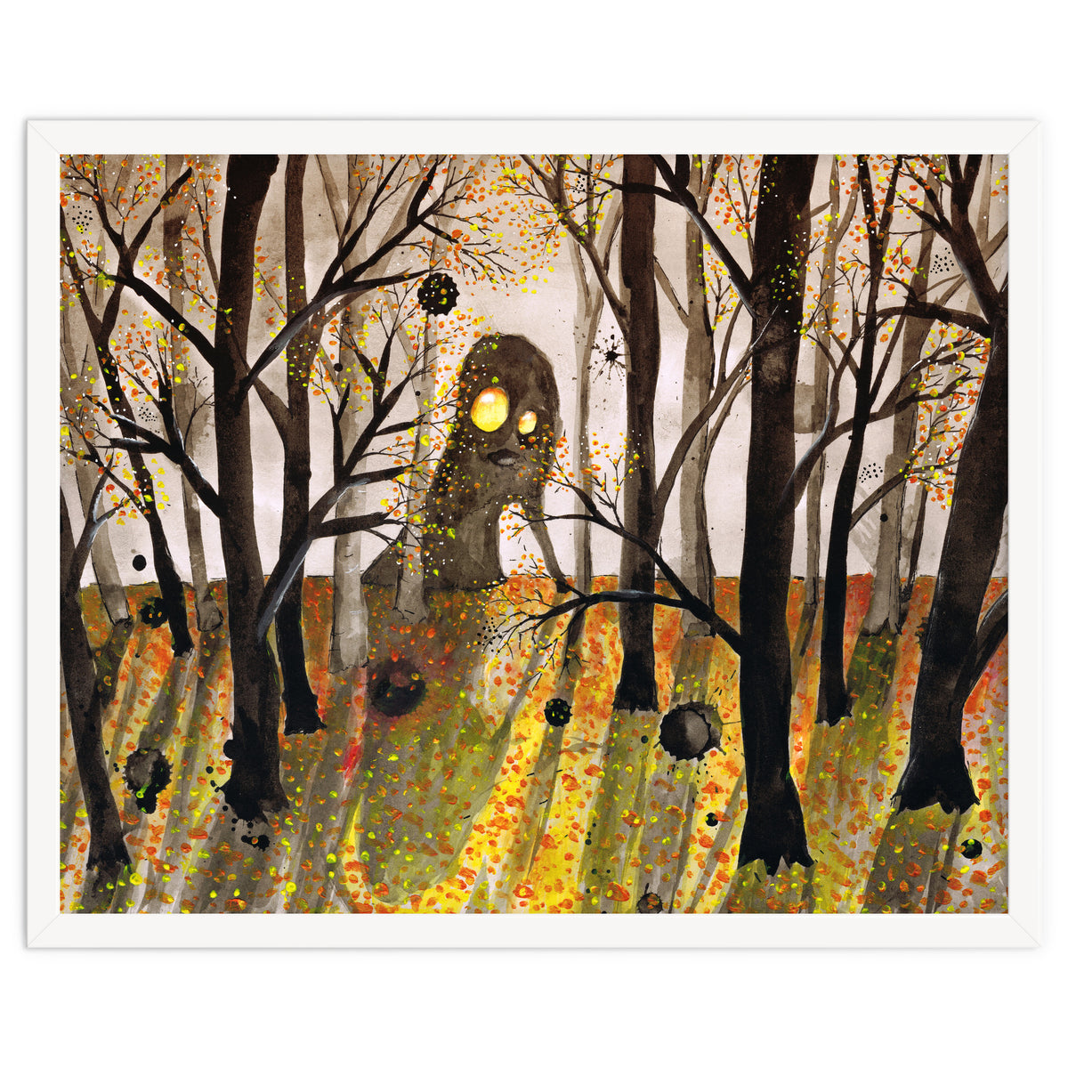 Monster in the woods